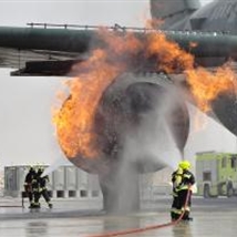 Fire Training Rig at Dubai International Airport