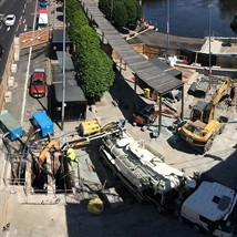queens bridge doran siphons upgrade consulting manage project september