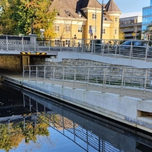 Towpath Extension & Cycle Bridge ,Chobham Road 